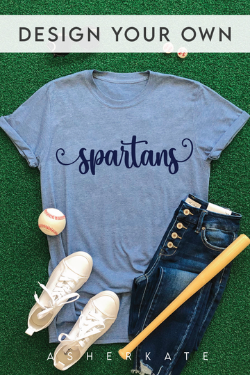 Custom Champion Tee - Heather Indigo